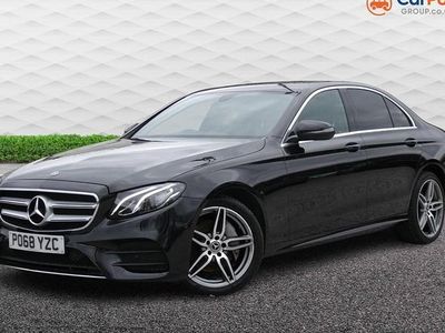 Usado Mercedes E220 AMG line 194 HP (142 kW) 2018 Preto Sedan