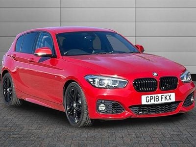 Used BMW 118 Efficient Dynamics 136 HP (100 kW) 2018 Red Hatchback