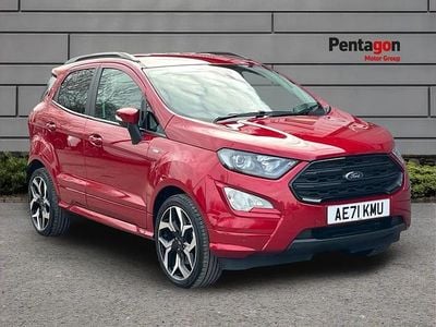 Used Ford Ecosport ST-Line 138 HP (101 kW) 2021 Red SUV