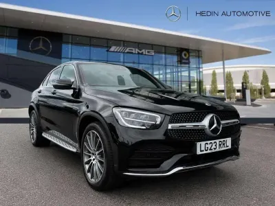 Used Mercedes GLC220 AMG Line Premium 194 HP (142 kW) 2023 Black SUV