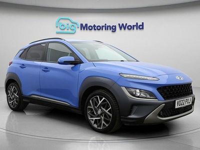 Second-hand Hyundai Kona Premium 141 CP (103 kW) 2022 Albastru SUV