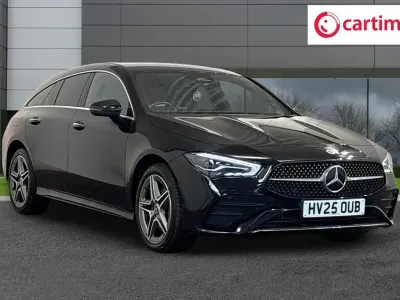 Used Mercedes CLA250 Shooting Brake Executive 2025 Black Estate
