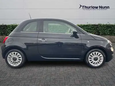 Used Fiat 500 Lounge 69 HP (50 kW) 2016 Black Hatchback