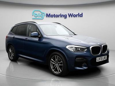Usado BMW X3 M Sport 188 HP (138 kW) 2020 Azul SUV