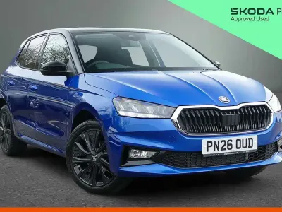 New Skoda Fabia Design Edition 113 HP (83 kW) 2026 Blue Hatchback