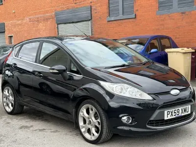 Used Ford Fiesta Titanium 120 HP (88 kW) 2009 Black Hatchback