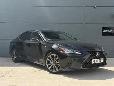 Used Lexus ES300H Sport Line 218 HP (160 kW) 2020 Black Sedan