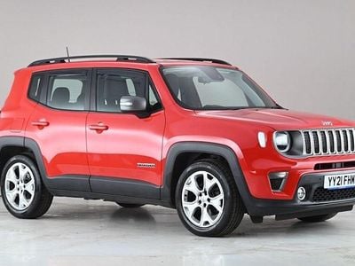 Used Jeep Renegade Limited 180 HP (132 kW) 2021 Red SUV