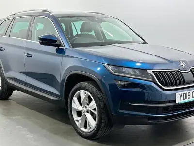 Używany Skoda Kodiaq 150 KM (110 kW) 2019 Niebieski SUV