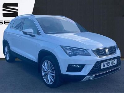 Used Seat Ateca XCELLENCE 150 HP (110 kW) 2019 White SUV
