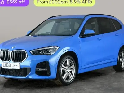 Used BMW X1 M Sport 192 HP (141 kW) 2019 Blue SUV
