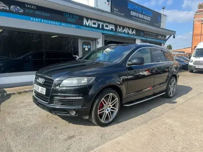 Used Audi Q7 S-Line 240 HP (176 kW) 2008 Black SUV