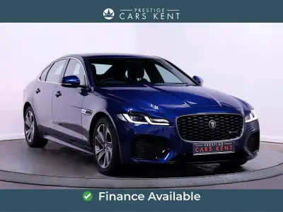 Second-hand Jaguar XF R-Dynamic 250 CP (183 kW) 2023 Albastru Berlinǎ