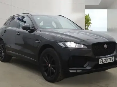 Second-hand Jaguar F-Pace Chequered Flag 180 CP (132 kW) 2020 Negru SUV