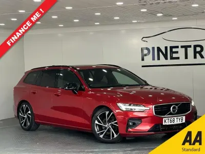 Used Volvo V60 R-Design Pro 190 HP (139 kW) 2019 Red Estate
