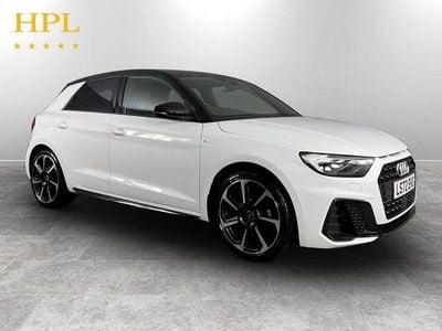 Used Audi A1 Sportback Black Edition 95 HP (69 kW) 2022 White Hatchback