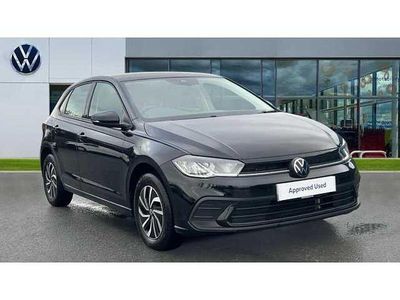 Used VW Polo Life 95 HP (69 kW) 2024 Black Hatchback