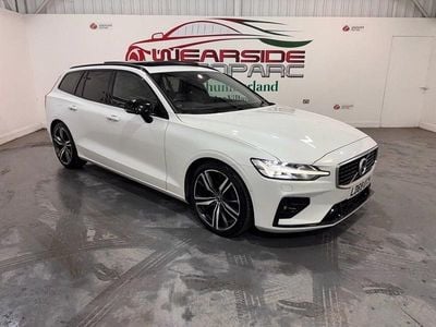White Used 2019 Volvo V60 R-Design Pro Estate | £17,299 (Good price)