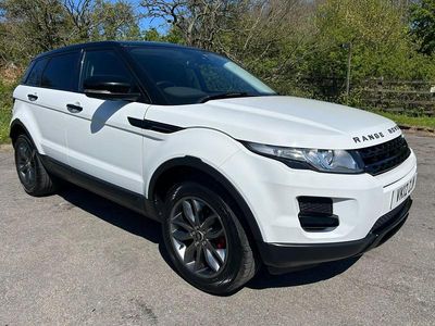Begagnad Land Rover Range Rover evoque Pure 2012 Vit SUV