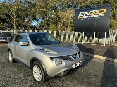 Used Nissan Juke N-Connecta 2017 Silver SUV