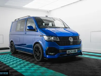 Used VW T7 Highline 2024 Blue Van