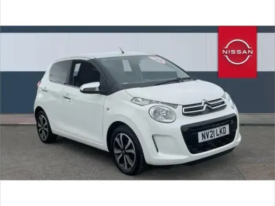 Used Citroën C1 Shine 72 HP (52 kW) 2021 White Hatchback