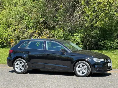 Used Audi A3 116 HP (85 kW) 2018 Black Sedan
