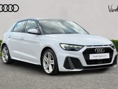 Used Audi A1 S-Line 108 HP (79 kW) 2022 White SUV
