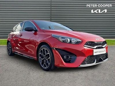 Used Kia Ceed GT-Line 158 HP (116 kW) 2023 Red Hatchback
