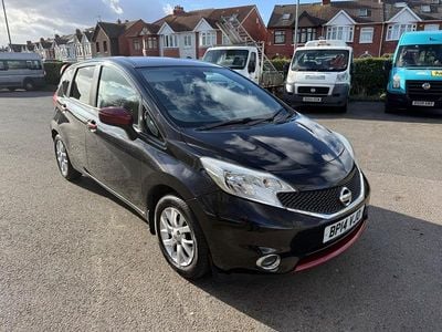 Used Nissan Note Acenta Premium 80 HP (58 kW) 2014 Black Hatchback