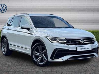 Used VW Tiguan R-line Edition 150 HP (110 kW) 2023 White SUV