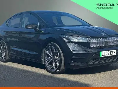 Used Skoda Enyaq iV vRS 219 kW (299 HP) 2023 Black magic pearl effect SUV