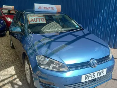 Usado VW Golf VII Match 2015 Azul Citadino