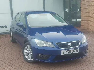 Begagnad Seat Leon SE 130 HK (95 kW) 2019 Blå Halvkombi