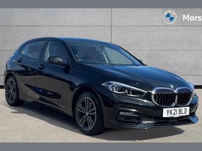 Used BMW 118 Sport Line 136 HP (100 kW) 2021 Black sapphire  Hatchback
