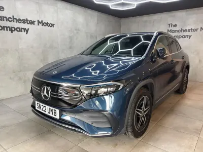 Used Mercedes EQA250 AMG line 139 kW (190 HP) 2022 Blue SUV