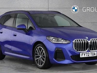 Blue Used 2022 BMW 218 Active Tourer M Sport MPV | £21,490 (Fair price)