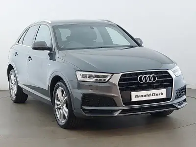 Używany Audi Q3 S-Line 150 KM (110 kW) 2017 Szary SUV