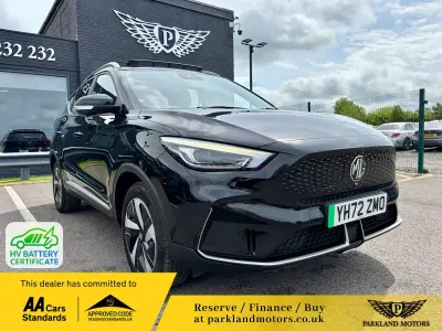 Used MG ZS Trophy 114 kW (156 HP) 2022 Black SUV