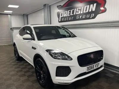 Used Jaguar E-Pace R-Dynamic 180 HP (132 kW) 2018 White SUV