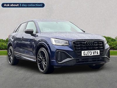 Blue Used 2023 Audi Q2 Black Edition SUV | £22,695 (Expensive)