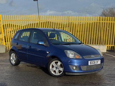 Used Ford Fiesta Zetec 2008 Blue Hatchback