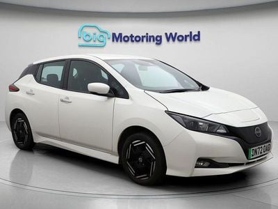 White Used 2022 Nissan Leaf Acenta Hatchback | £9,100 (Good price)