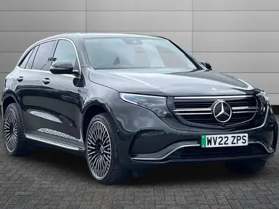 Used Mercedes EQC400 AMG Line Premium 300 kW (408 HP) 2022 Graphite grey SUV