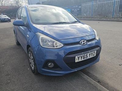 Used Hyundai i10 SE 66 HP (48 kW) 2016 Blue Hatchback