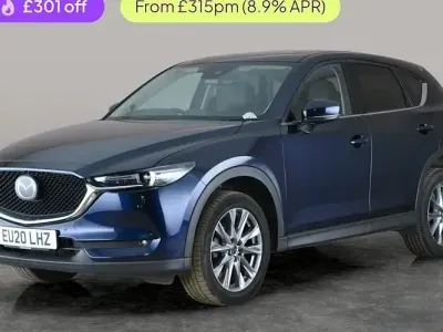 Second-hand Mazda CX-5 Inclusive 165 CP (121 kW) 2020 Albastru SUV