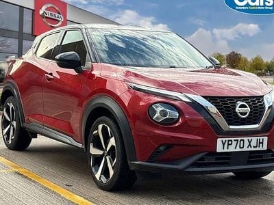 Red Used 2020 Nissan Juke Tekna SUV | £13,290 (Fair price)