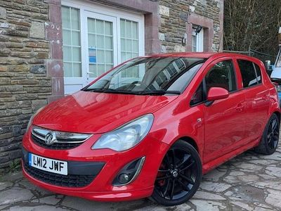 Used Vauxhall Corsa SRi 2012 Red Hatchback