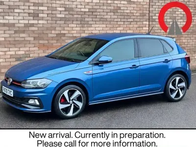 Used VW Polo GTI 207 HP (152 kW) 2020 Blue Hatchback