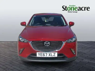 Begagnad Mazda CX-3 120 HK (88 kW) 2017 Röd SUV